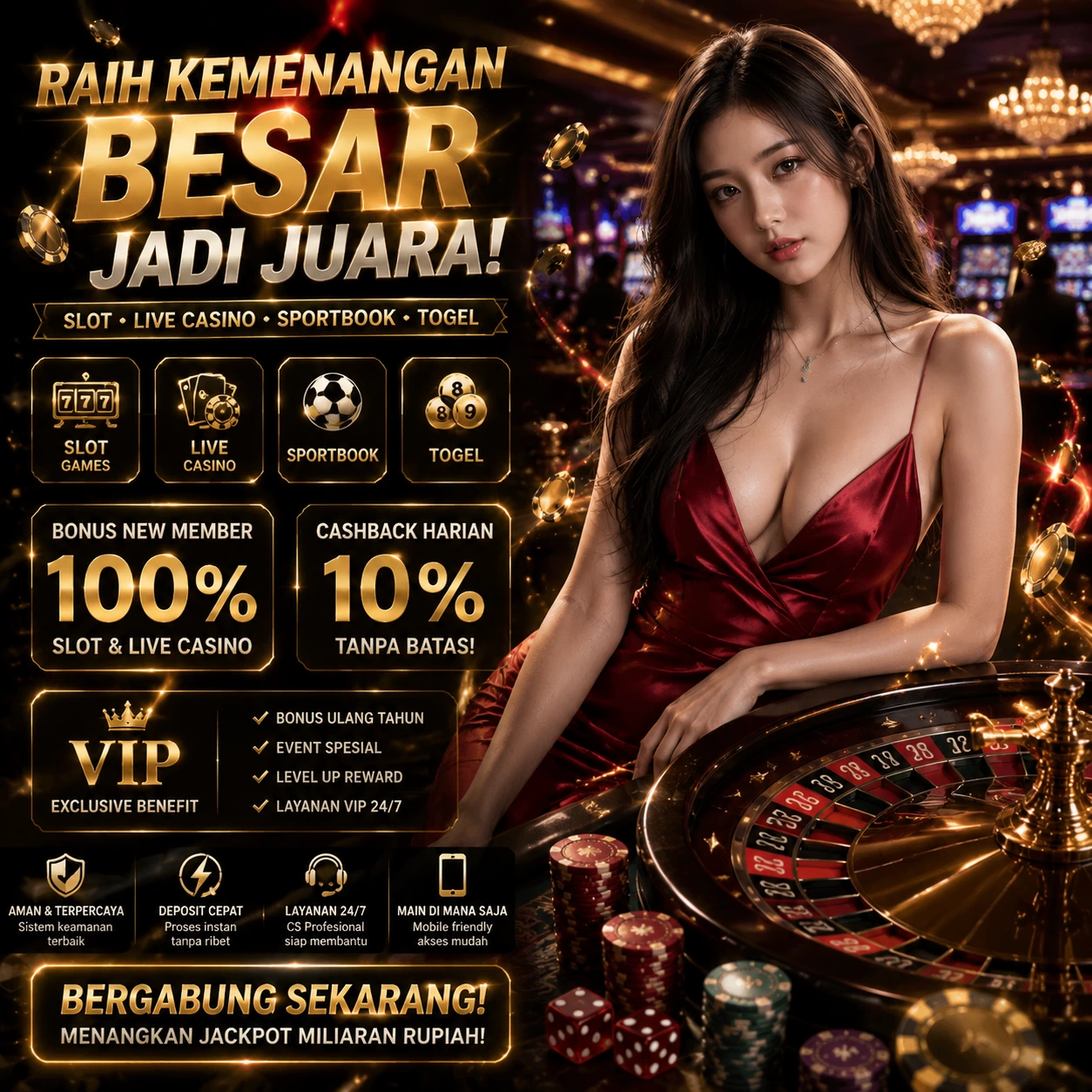 Interface aplikasi setelah instalasi berhasil